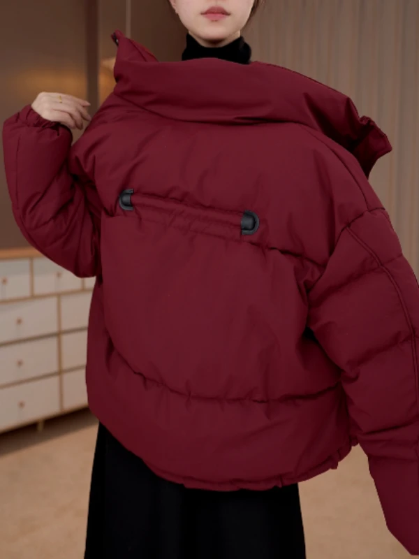Y265女冬季2025年新款高端洋气短款保暖棉服外套