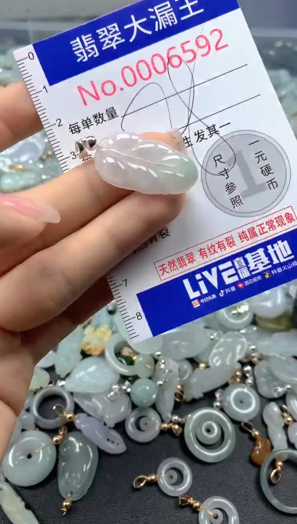 颈饰未镶嵌翡翠6592
