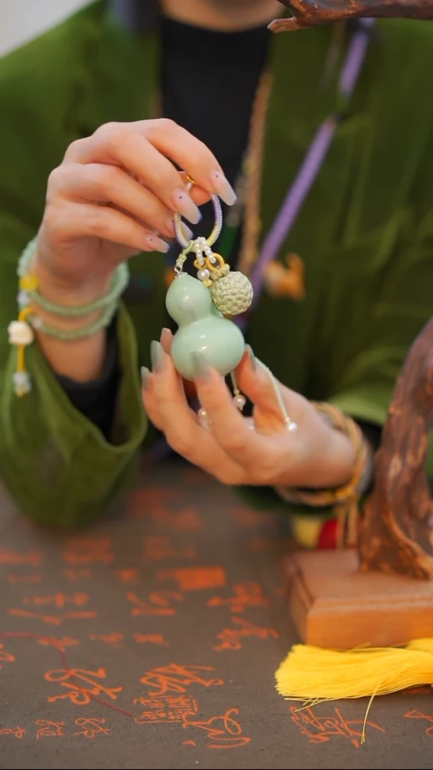 71非遗漆手艺工天然葫芦文玩福禄