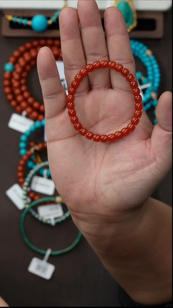 未镶嵌手串南红玛瑙南红手串