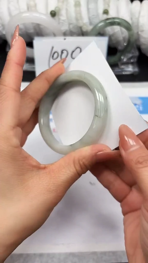 未镶嵌手镯石英质玉A18-55/56/57