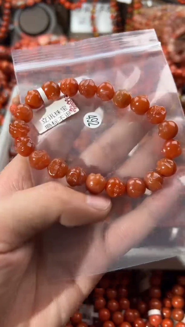 未镶嵌手串南红玛瑙10
