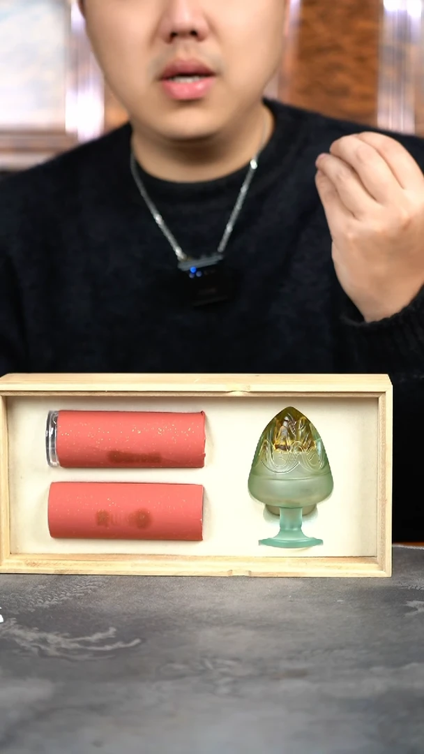 【闪购商品】檀香木木雕老山檀 棋楠祥云礼盒套组