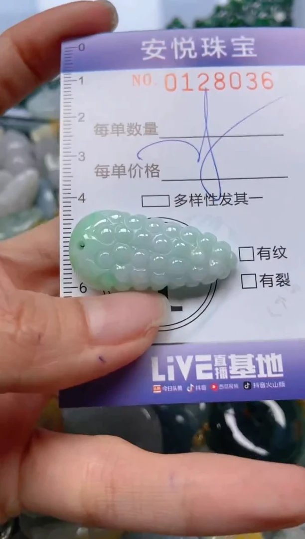 【闪购商品】翡翠颈饰未镶嵌闪购0128036