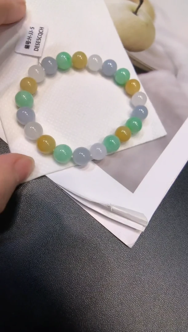 未镶嵌手串翡翠手串