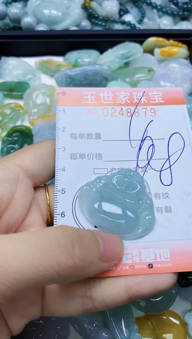 翡翠未镶嵌颈饰闪购0248879