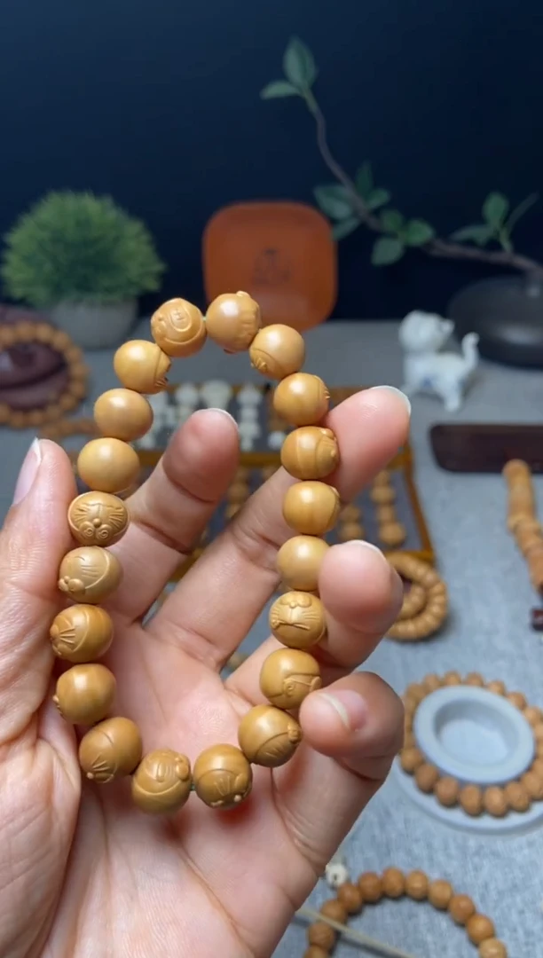 【闪购商品】猴头核桃吊坠哆啦单圈11瑕