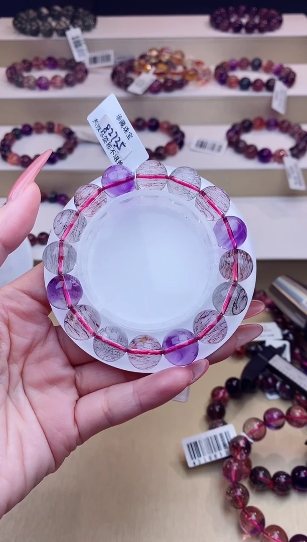 未镶嵌手链水晶仙女超七12m+