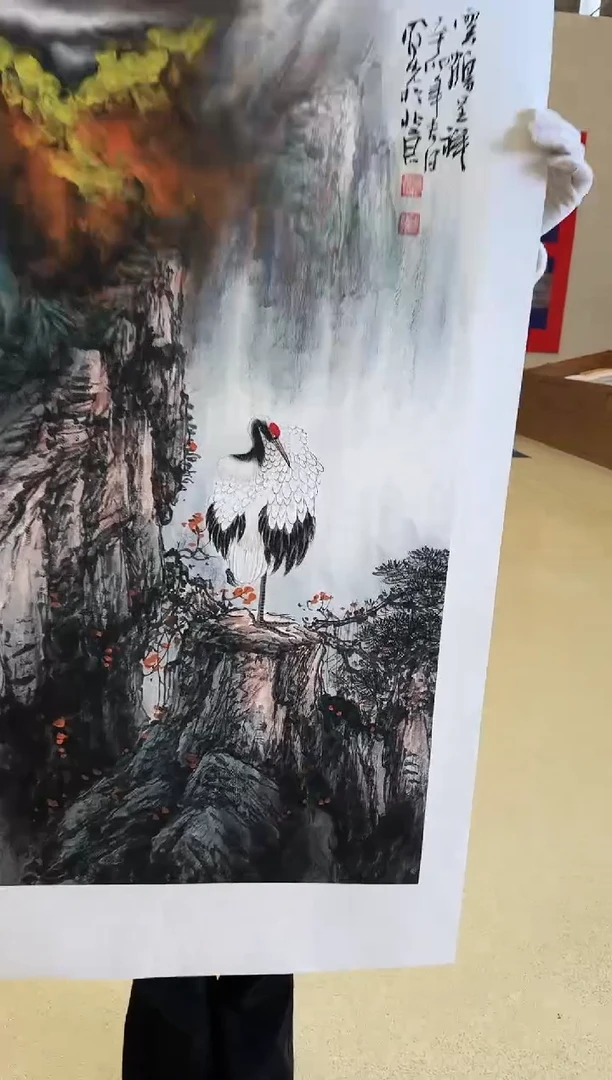 国画48送书众合郝凤先老师作品