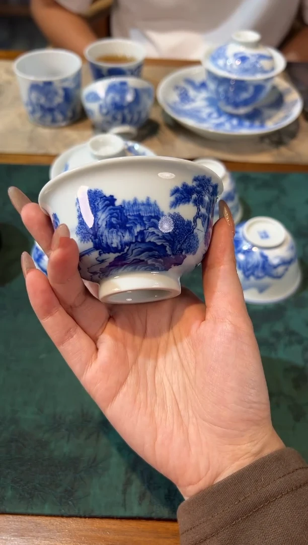 瓷片竹林草堂