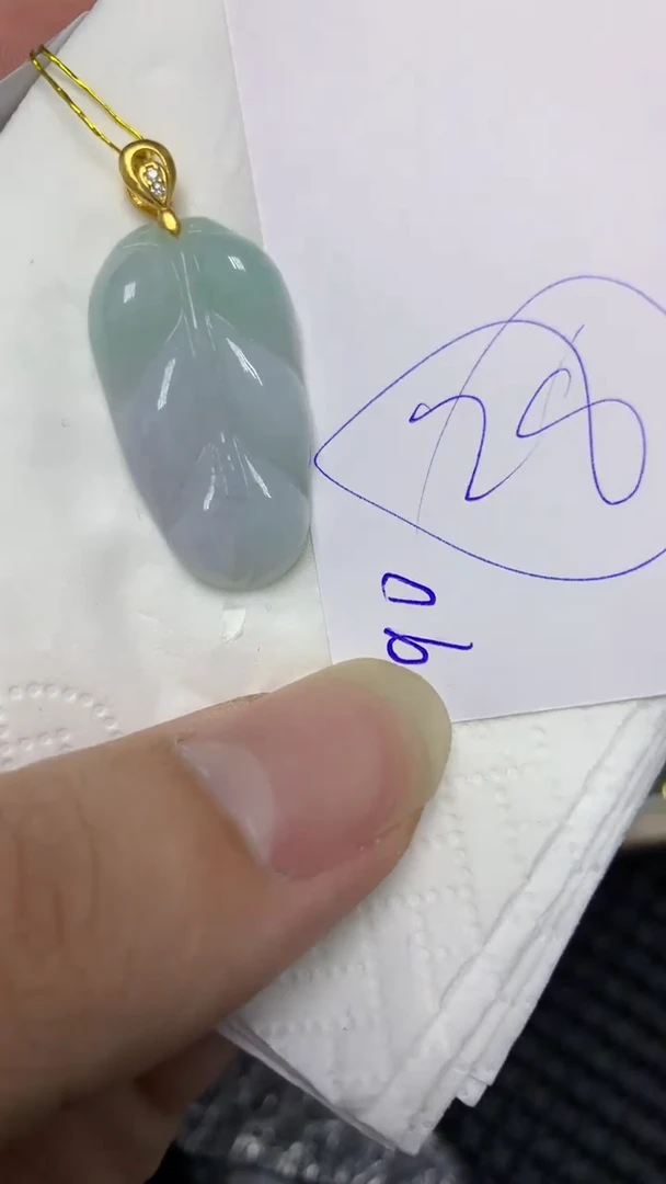 颈饰未镶嵌翡翠缅甸A货翡翠