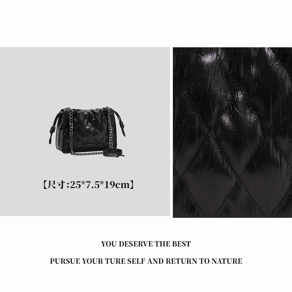 【特特甄选】ZT-D8059-猫眼暗黑色轻奢时尚小众腋下百搭便携潮流