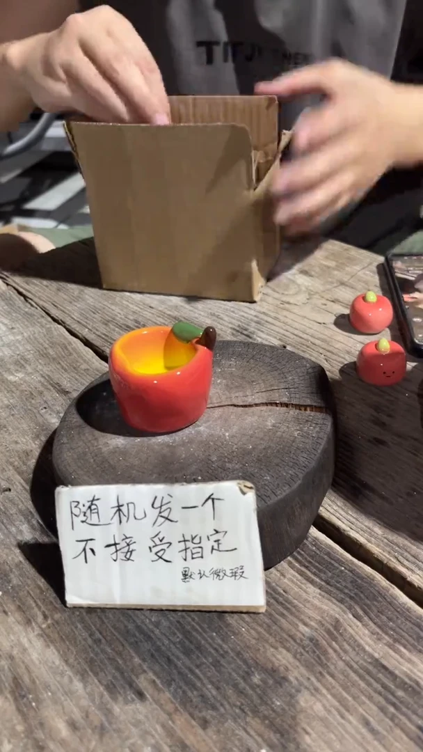 摆件64纯手工微瑕陶瓷