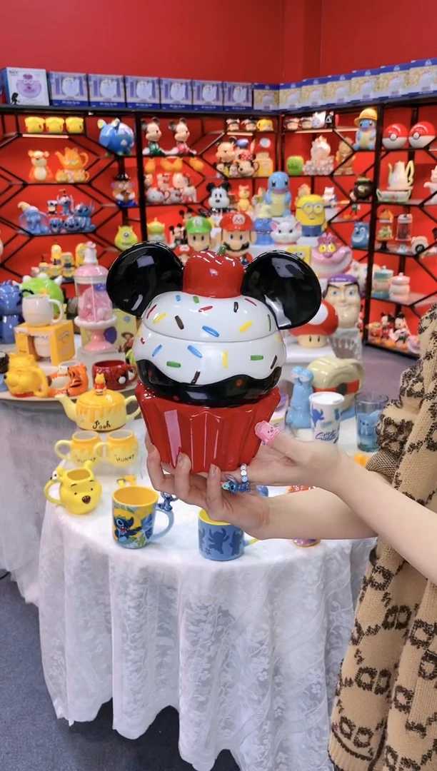 【闪购商品】.@@米奇冰激凌饼干罐