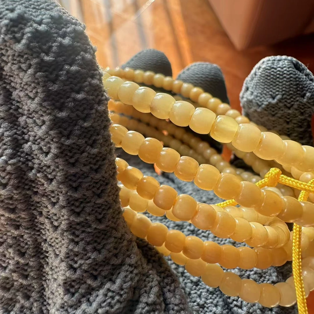 S级 龙脊菩提 玉化古珠108 5M尺寸