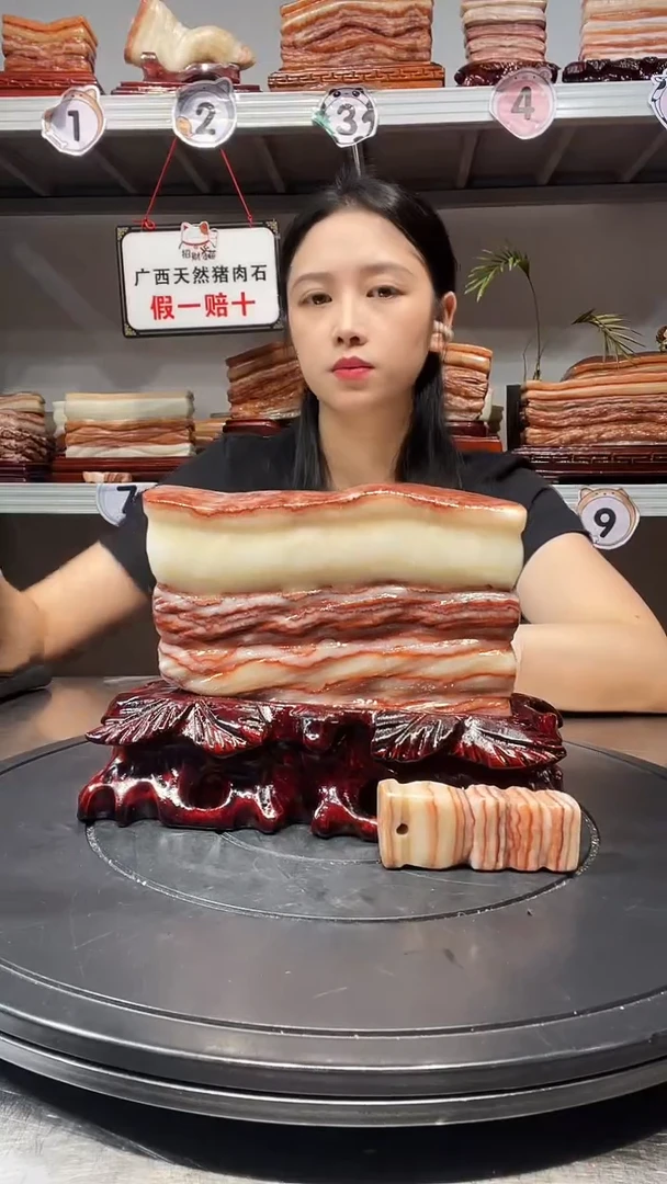 石材天然石材柳州猪肉石22-15-4