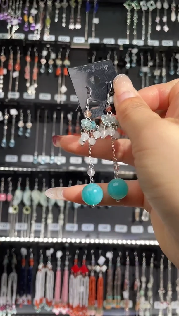 【闪购商品】紫晶耳饰银S925镶嵌荣华富贵财运亨通