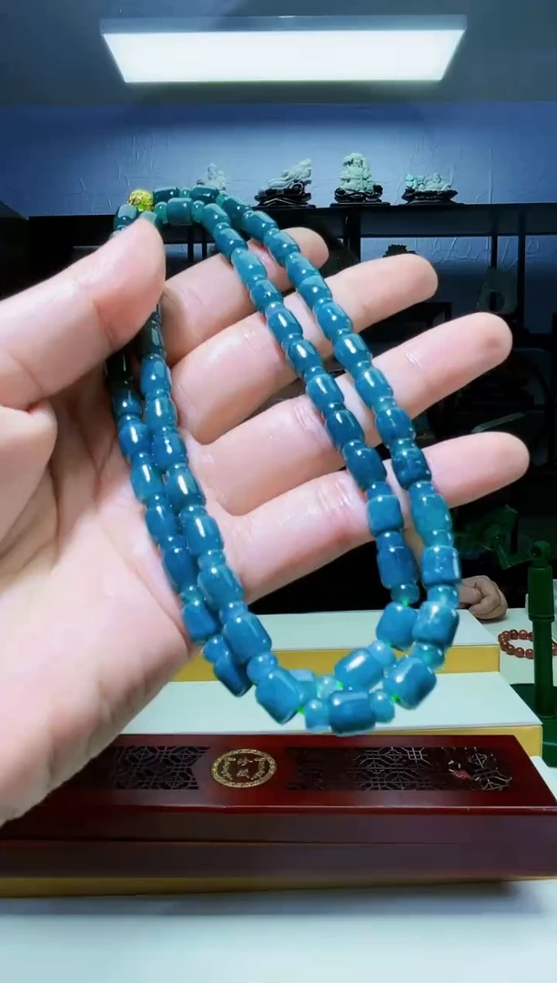 翡翠未镶嵌颈饰04200085多样性发其一