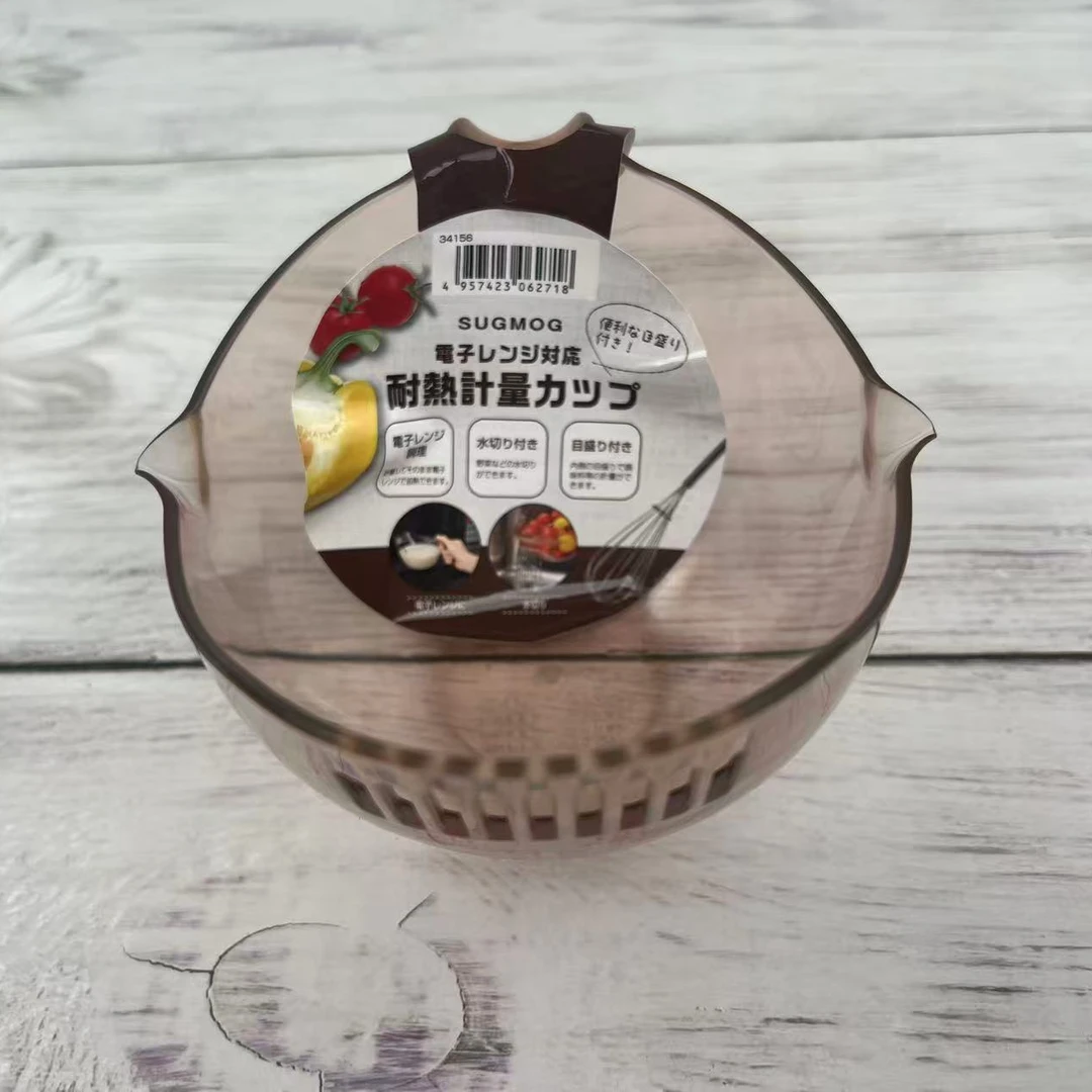 日本进口烘焙器具耐热冷刻度量杯微波炉可用