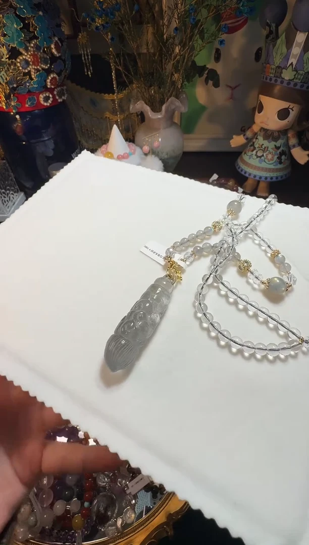 【闪购商品】水晶手串未镶嵌文昌笔毛衣链