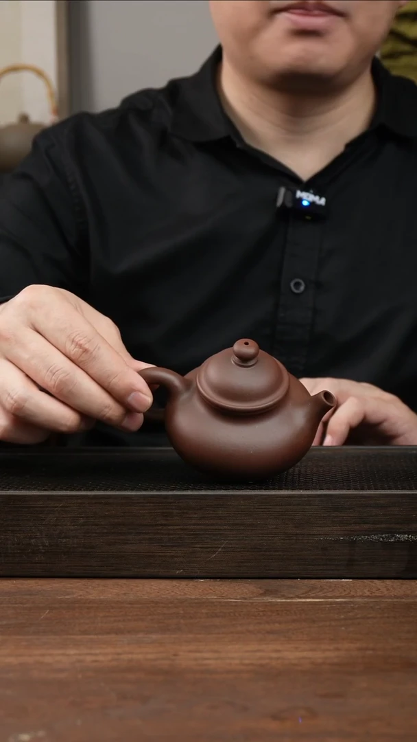 茶杯紫砂紫泥容天      180CC