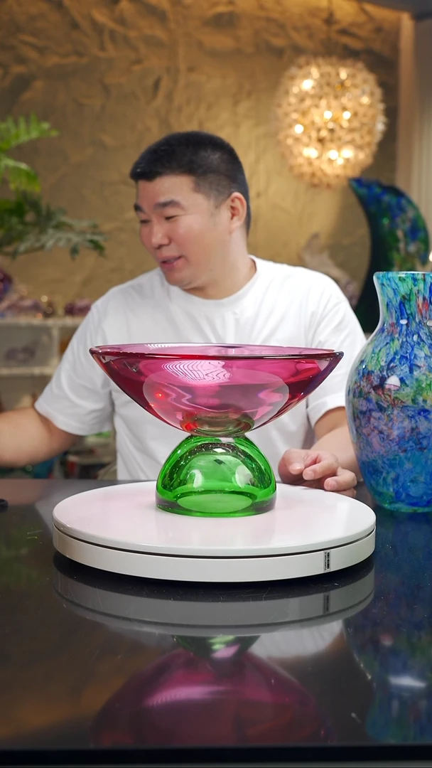 摆件不*设计款金红绿果碗摆件专属价