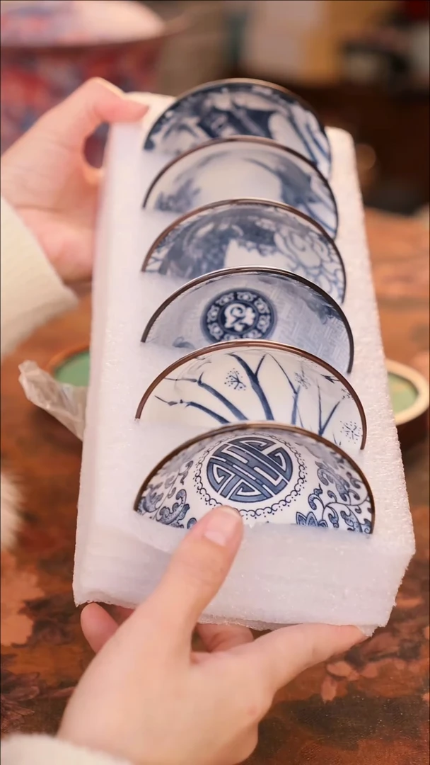 【闪购商品】陶瓷茶具（无礼盒无茶盘）@@A7043