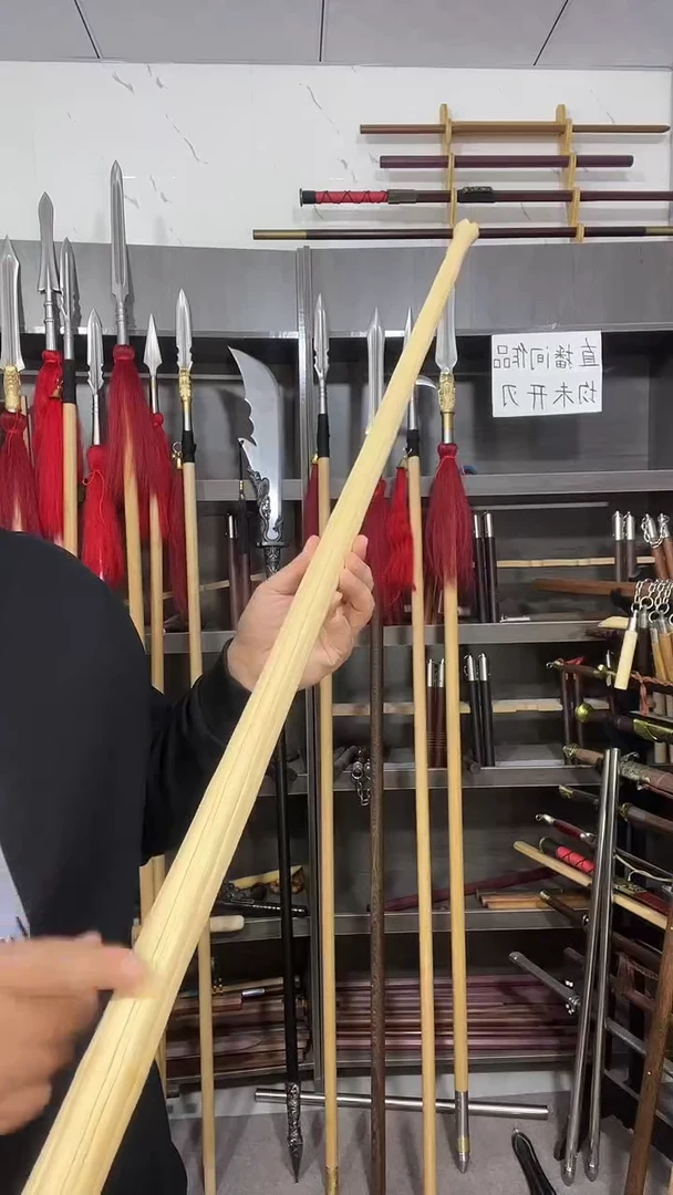 武术健身棍短棍木1
