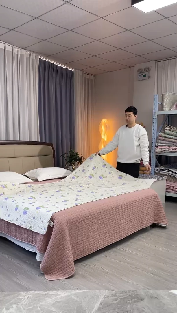 棉120cm*210cm 紫精灵