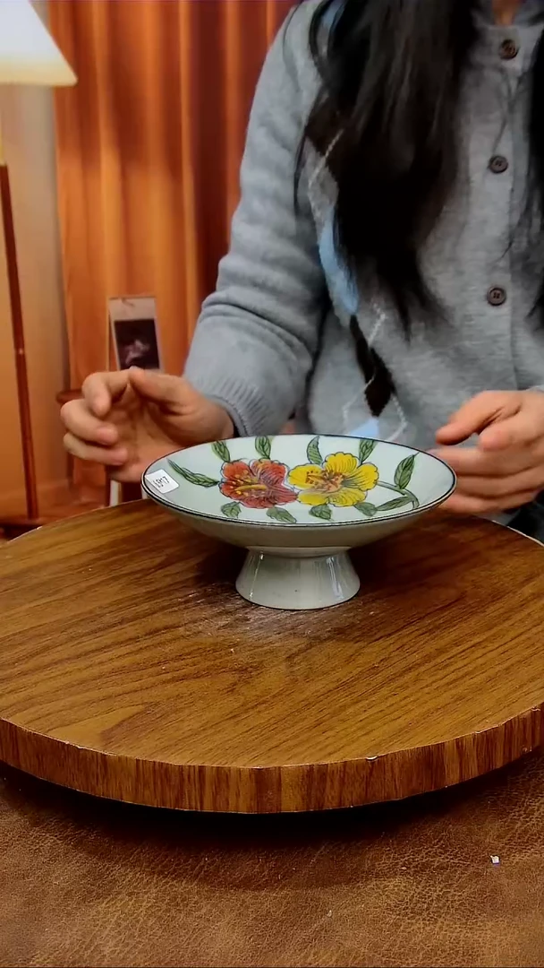 杯子陶景德镇手工手绘釉下彩陶瓷 ，冰裂釉