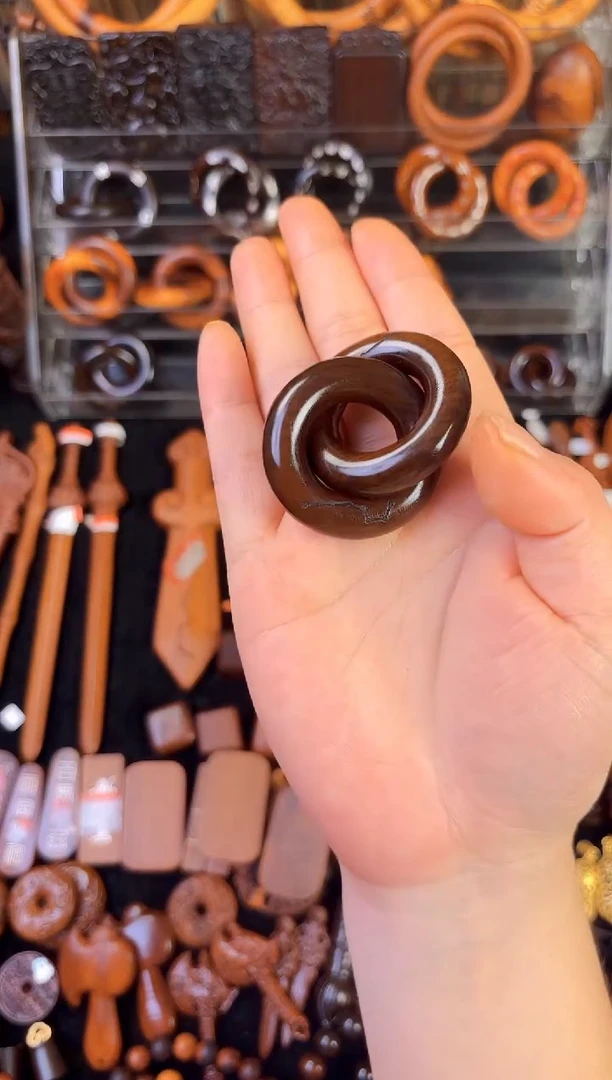 雷枣木玉化料乾坤圈2.0