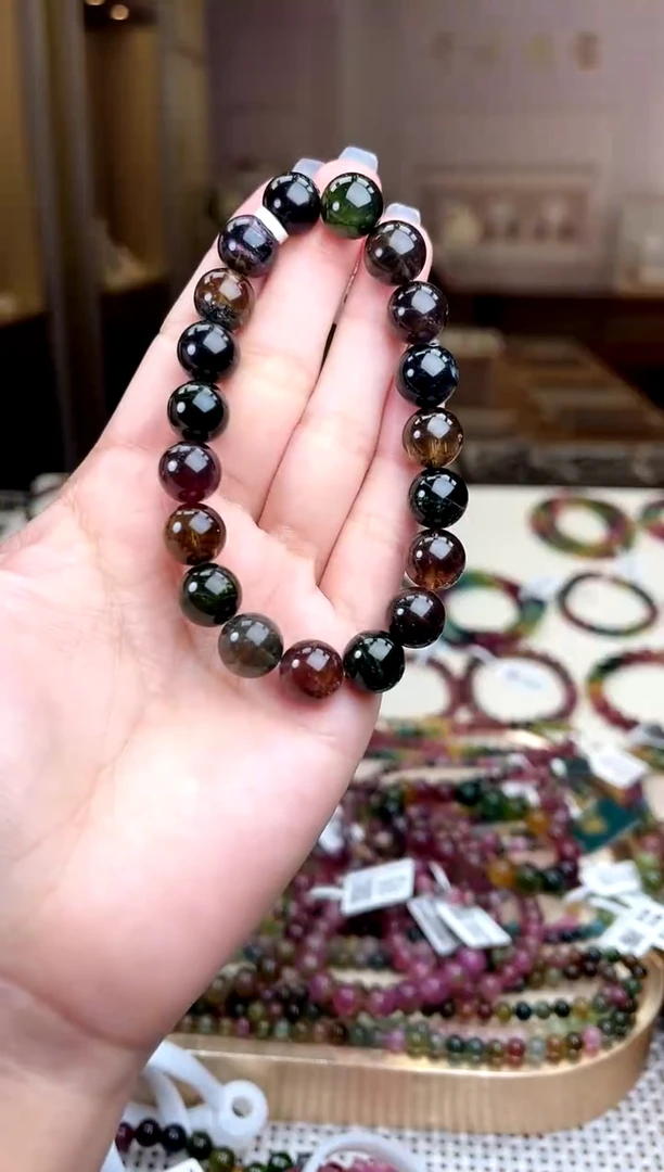 【闪购商品】碧玺/未镶嵌10mm+碧玺单圈多样性发货