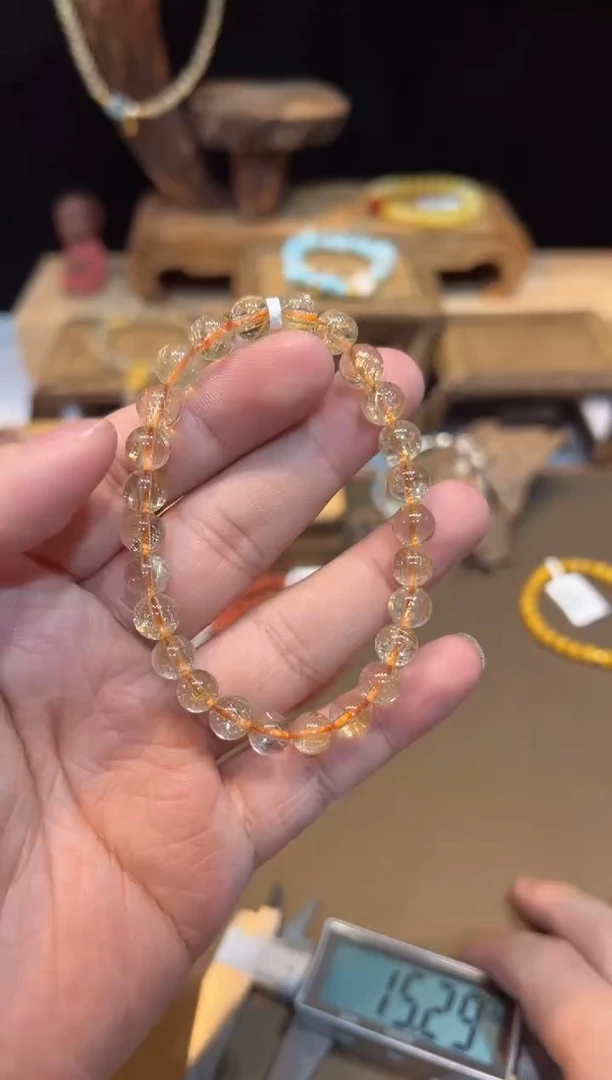 水晶手链未镶嵌手饰@@E6891