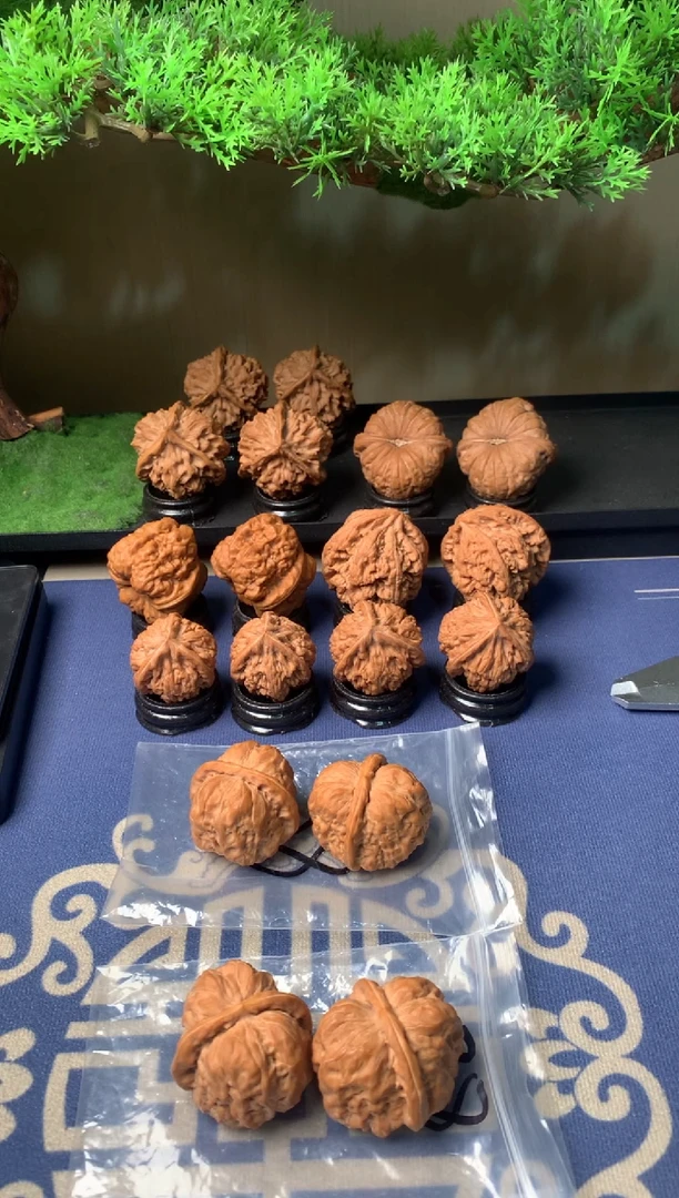 【闪购商品】文玩核桃吊坠44南瓜墩