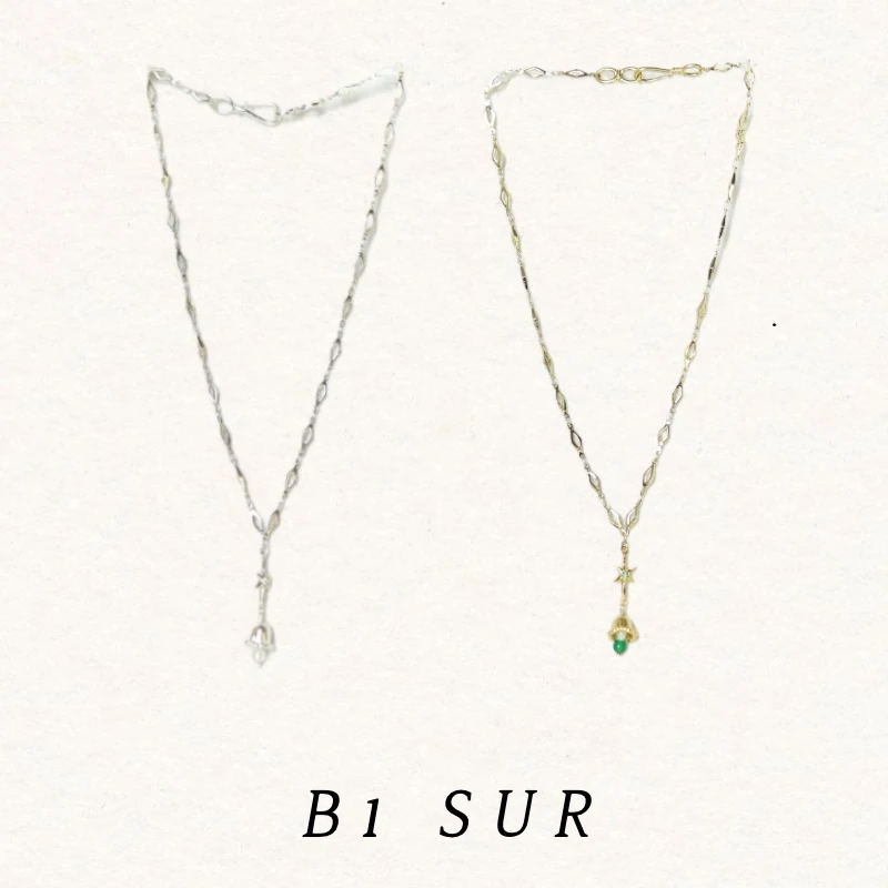 铜项链 B1 SUR ·流星铃铛项链·银/金