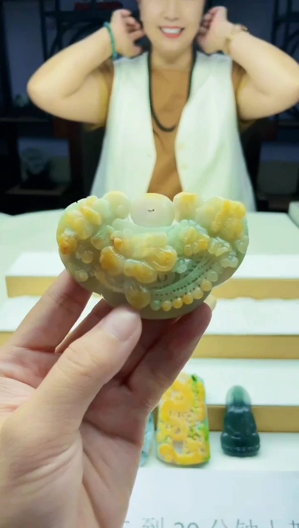 定制翡翠未镶嵌毛货08040092