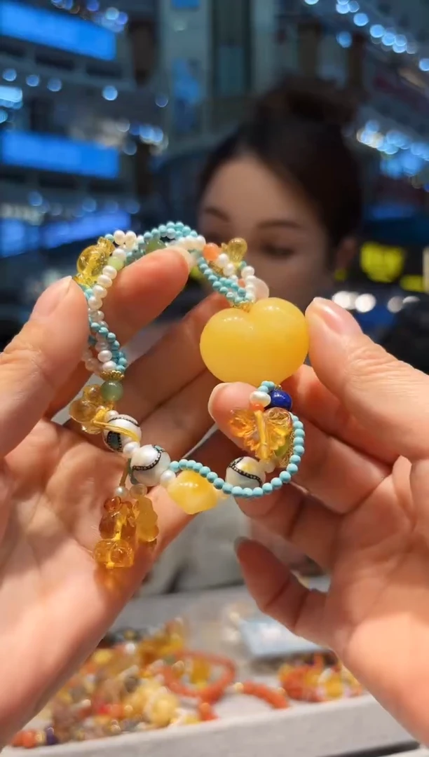 手链琥珀未镶嵌【多样性发一】