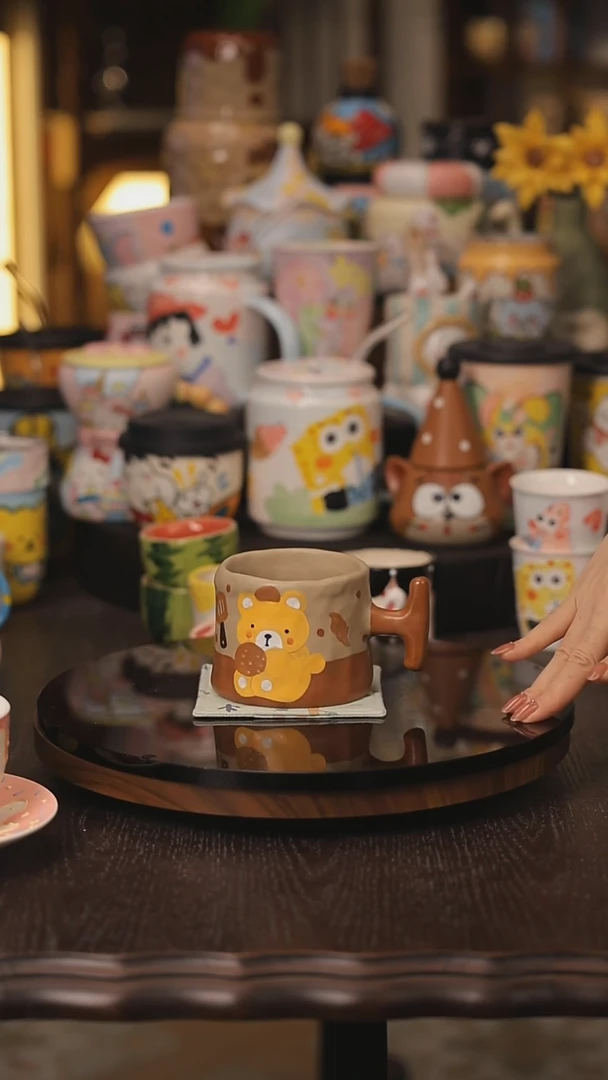 景德镇釉下彩绘设计师款式陶瓷