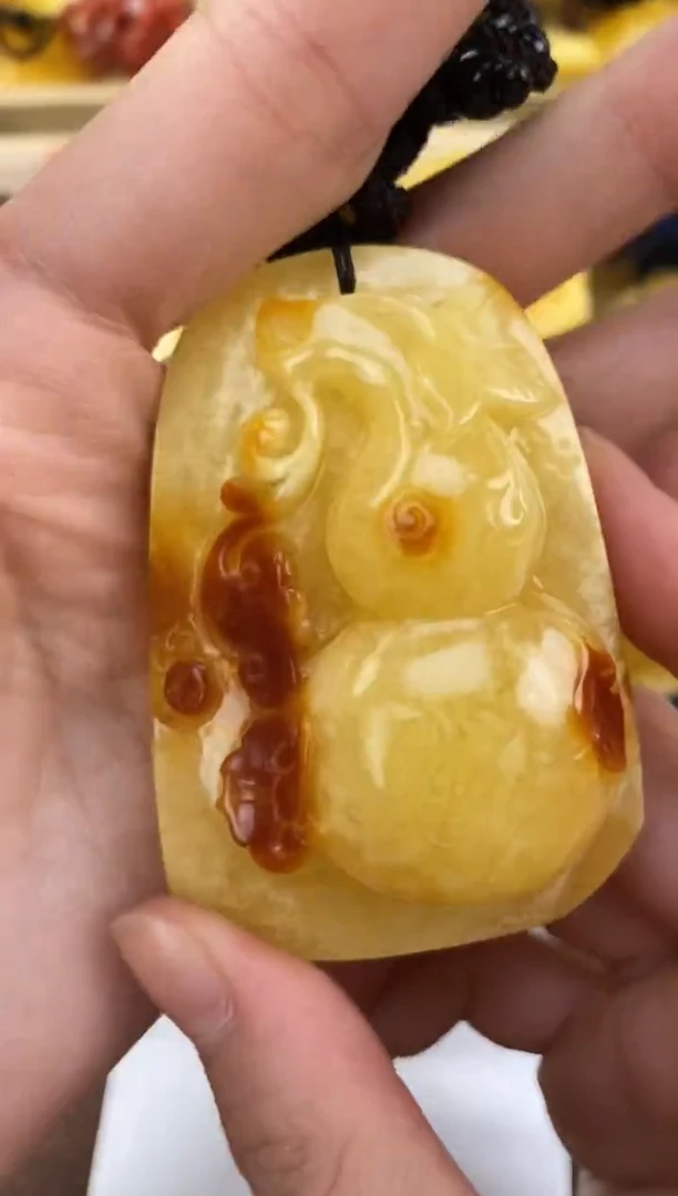 裸石琥珀未镶嵌天然琥珀蜜蜡