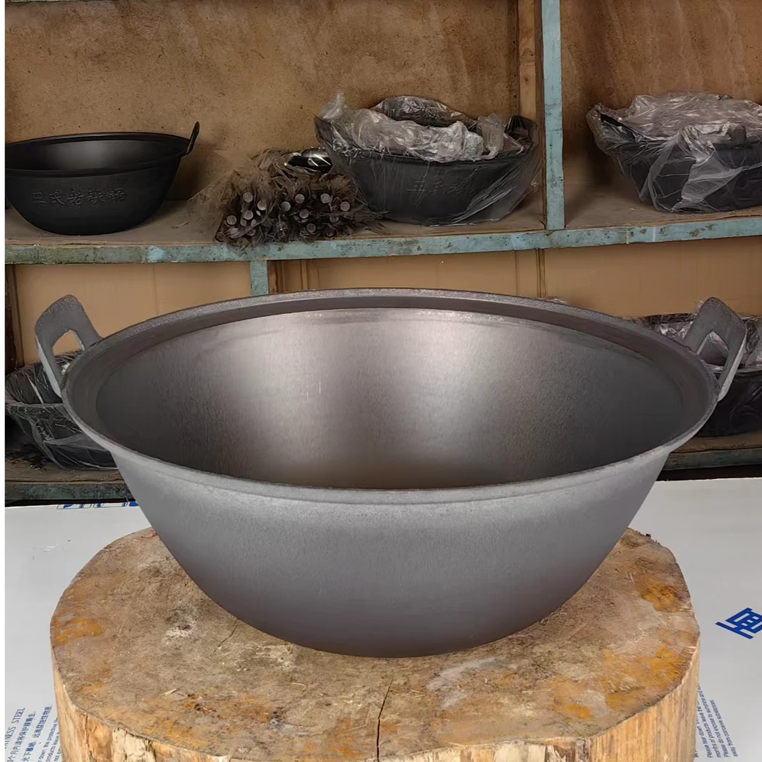 40#老式纯生铁锅（7-9人）