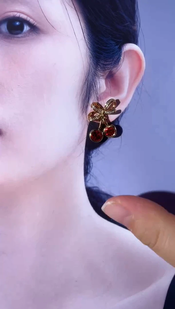 合金925银锆石豆2048