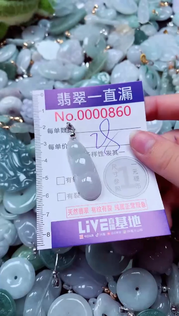 吊坠(不含链)未镶嵌翡翠860