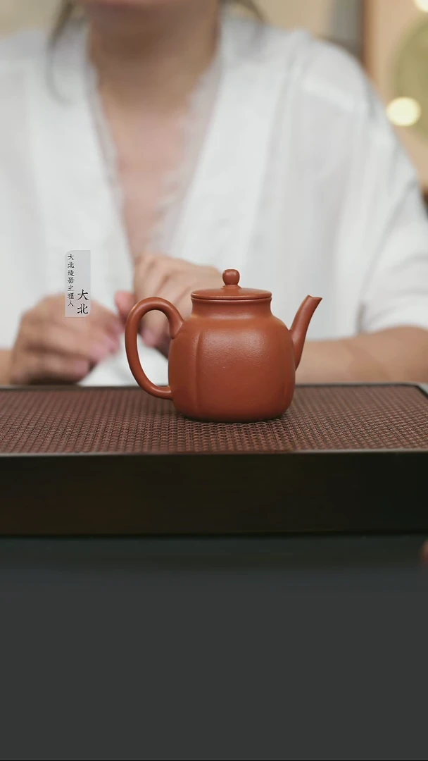 茶杯紫砂原矿朱泥执壶160毫升