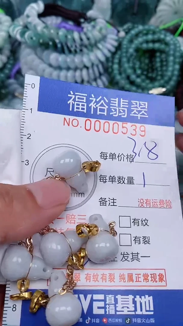 翡翠未镶嵌颈饰...0000539多样性发其一