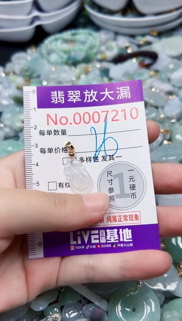 颈饰未镶嵌翡翠7210