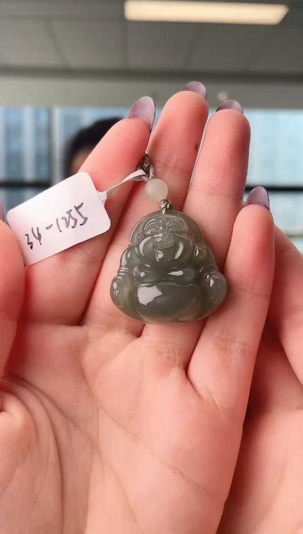 颈饰未镶嵌和田玉佛公 1255