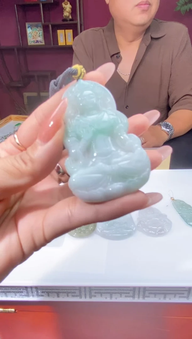 颈饰未镶嵌翡翠34746