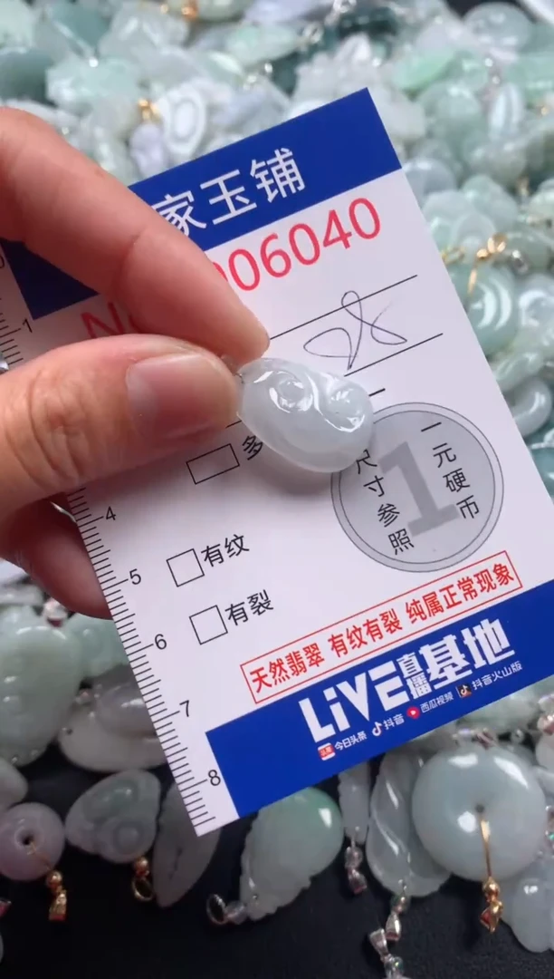 颈饰未镶嵌翡翠6040