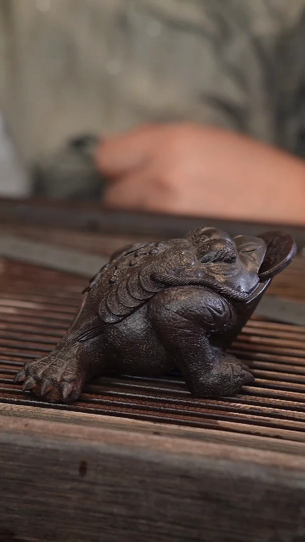 茶壶紫砂原矿手工制作