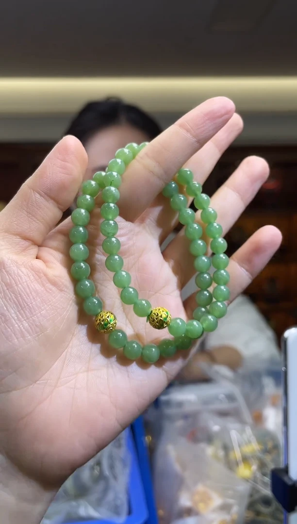 未镶嵌手串和田玉（多样性发一件）